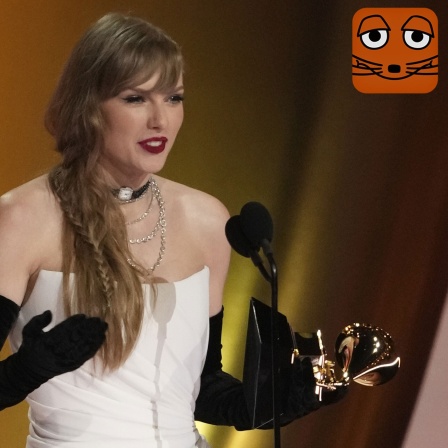 Taylor Swift mit Grammy