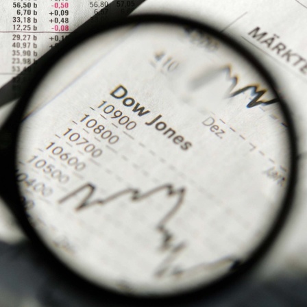 Symbolbild: Dow-Jones-Kurve