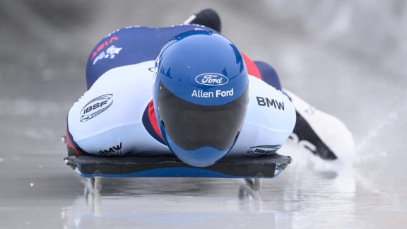 Sportschau Wintersport - Der 2. Lauf Der Männer Bei Der Skeleton-wm Im Re-live