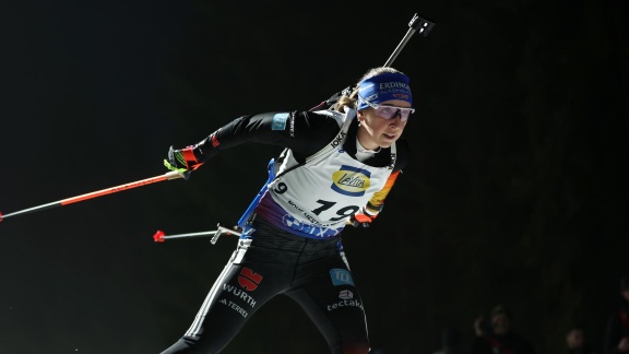 Sportschau Wintersport - Der Biathlon-sprint Der Frauen Bei Der Wm Im Re-live