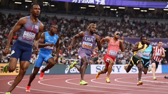 Sportschau Leichtathletik-wm 2025 - Die Vorläufe über 200 Meter Der Männer