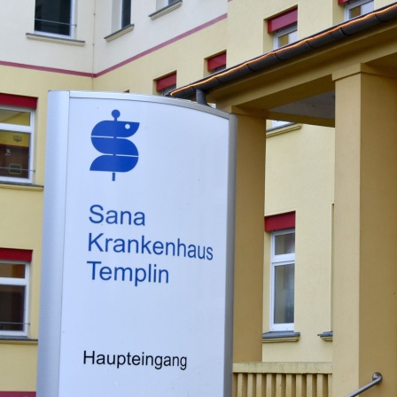 Das Sana Krankenhaus in Templin (Brandenburg)