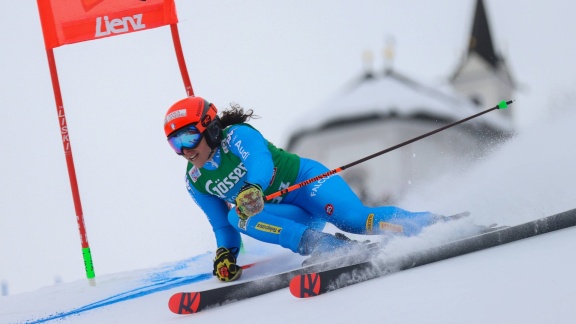 Sportschau - Der 1. Lauf Im Riesenslalom Der Frauen In Lienz - Die Komplette übertragung