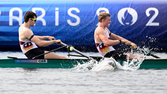 Sportschau Olympia 2024 - Deutscher Zweier Kann Im Halbfinale Nicht Mithalten