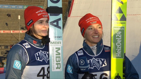 Sportschau Wintersport - Skispringen Der Frauen In Lillehammer - Die Stimmen