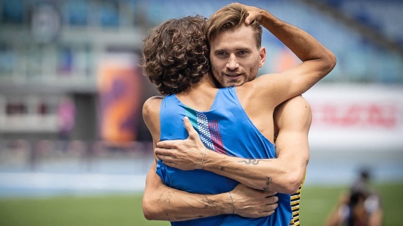 Sportschau - Tamberi Und Przybylko - Ziemlich Beste Hochsprungfreunde