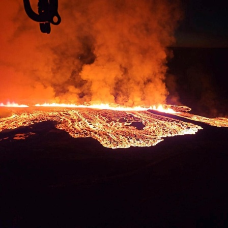 Vulkan-Ausbruch auf Island