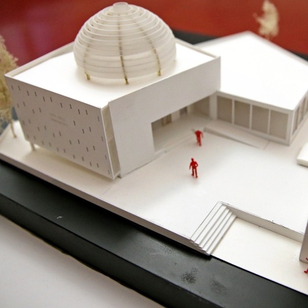 Modell einer Moschee