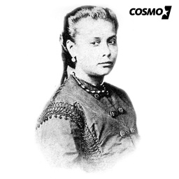 Auf einem alten Schwarzweiss-Foto ist Francisca Gonzaga. Sie schaut in die Kamera.