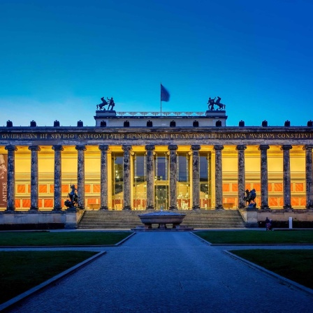 Altes Museum in Berlin zur Blauen Stunde