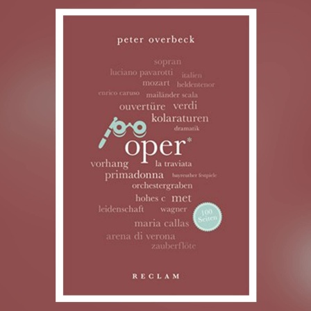 Buch-Cover Peter Overbeck: Oper