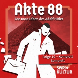 Illustration zur Serie &#034;Akte 88&#034; Staffel 1, Folge 10, Verschwörungstheorien über Hitler nach 1945