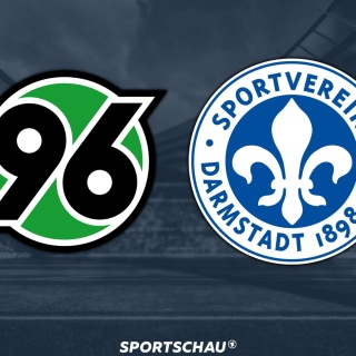 Logo Hannover 96 gegen SV Darmstadt 98