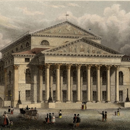 Im Jahr 1823 brennt das Münchner Nationaltheater