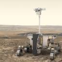 Mission abgesagt: Der ExoMars-Rover Rosalind Franklin sollte im kommenden Jahr auf dem Mars nach Lebensspuren suchen (Illustration)