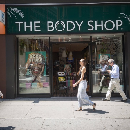 Ein Geschäft aus der Kette &#034;The Body Shop&#034;