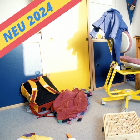 Unordentliches Kinderzimmer