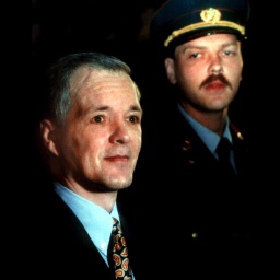 Johann "Jack" Unterweger, aufgenommen am 20. April 1994 vor dem Geschworenengericht in Graz.