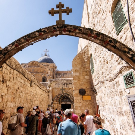Altstadt von Jerusalem mit der Grabeskirche