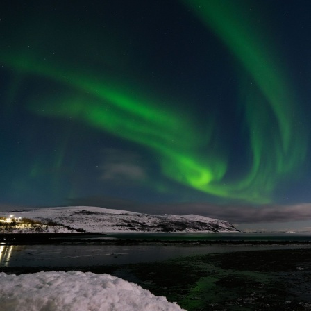 Polarlichter in Norwegen (Bild: ARD/Manuel Rauch) 