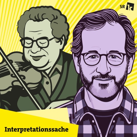 Itzhak Perlman und Steven Spielberg 