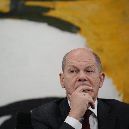 Bundeskanzler Olaf Scholz (SPD)