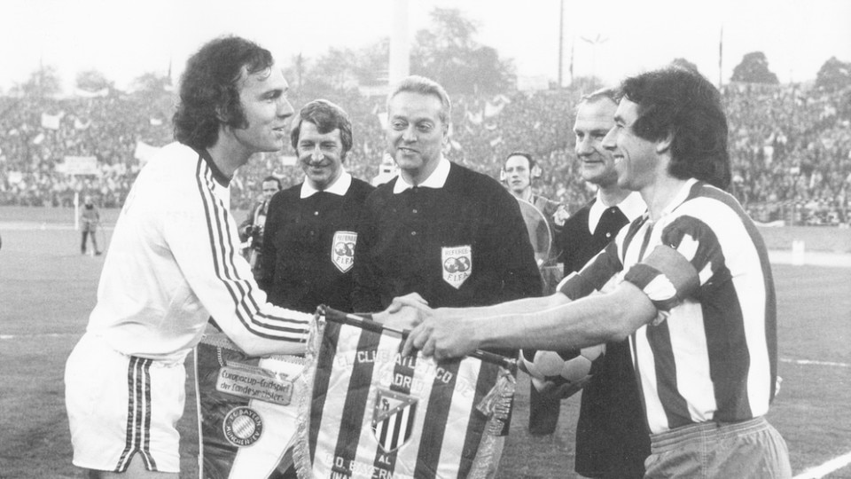 BR24Sport Europapokal 1974 · Bayern München gegen Atlético Madrid