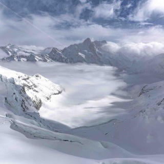 Gletscher in der Schweiz