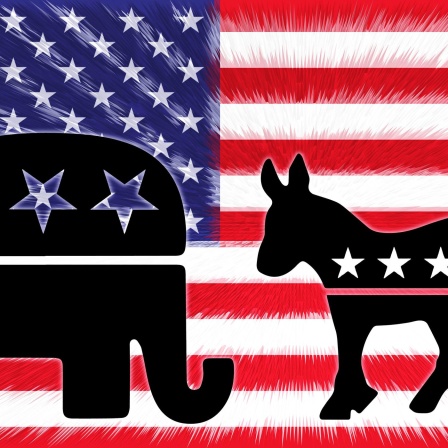 Geschichte der US-Demokraten und Republikaner - Esel und Elefant