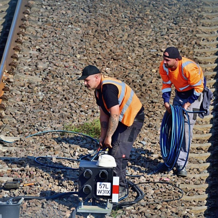 Sanierung von Bahngleisen
