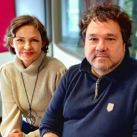 Joern Hinkel und Marion Kuchenny