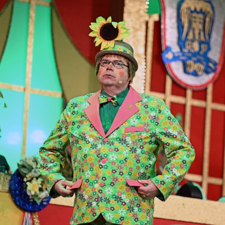Jürgen Wiesmann als Ernst Lustig bei der SWR4 Radiofastnacht.