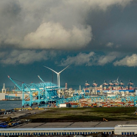 Die Maasvlakte 2 ist eine künstliche Insel im Rotterdamer Hafen.