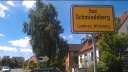 Ortseingangsschild Bad Schmiedeberg