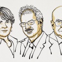 Illustration der Nobelpreisträger Chemie 2022