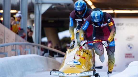 Sportschau Wintersport - Bob-wm In Winterberg - Der 1. Lauf Im Zweierbob Der Männer Im Re-live