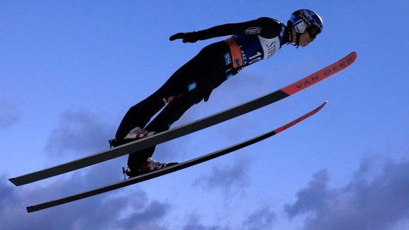 Sportschau Wintersport - Skispringen Der Männer In Lake Placid - Der Erste Durchgang
