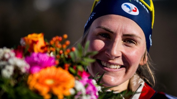 Sportschau Wintersport - Biathletin Justine Braisaz-bouchet - Neuer Fokus Mit Kind
