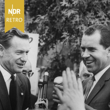 Vizepräsident Richard Nixon und Nelson Rockefeller, 01.09.1960.