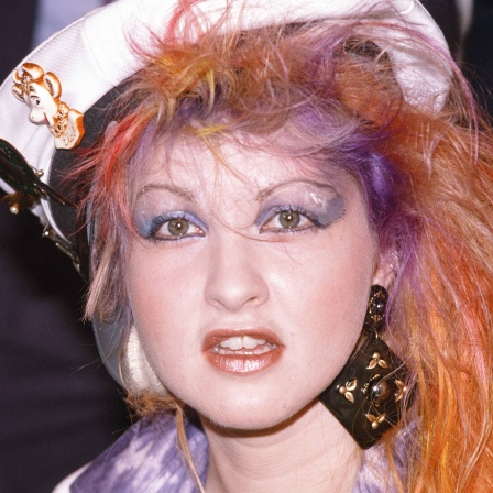 Cyndi Lauper circa 1986 in Los Angeles.