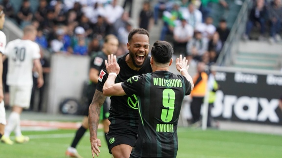 Sportschau Bundesliga - Wolfsburg Feiert Im Letzten Saisonspiel Gegen Gladbach