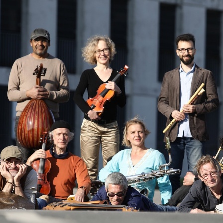 Das Ensemble "Transorient Orchestra".