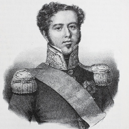 Dom Pedro I., Peter I., 12. Oktober 1798 - 24. September 1834, Spitzname Liberator, war der Gründer und erste Herrscher des brasilianischen Reiches