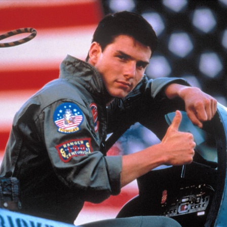 Ein Filmstill aus &#034;Top Gun&#034; (1986)