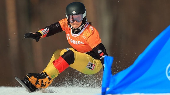 Sportschau Wintersport - Der Snowboard-parallel-slalom In Yanqing Im Re-live