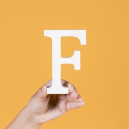 Der Buchstabe F