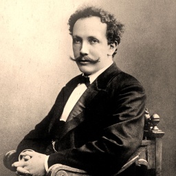 Der Komponist Richard Strauss, Photographie um 1895; © dpa/brandstaetter images