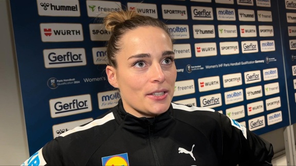 Sportschau - Dinah Eckerle - 'das War Die Halbe Miete'