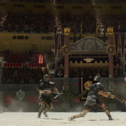 Arena frei, im Kino Keilerei: Szene aus Ridley Scotts "Gladiator II"