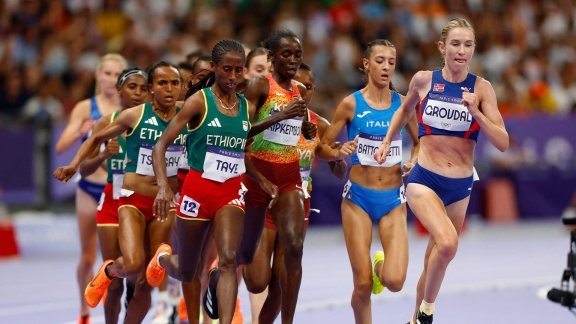 Sportschau Olympia 2024 - Leichtathletik: 5000m-finale Der Frauen Im Re-live